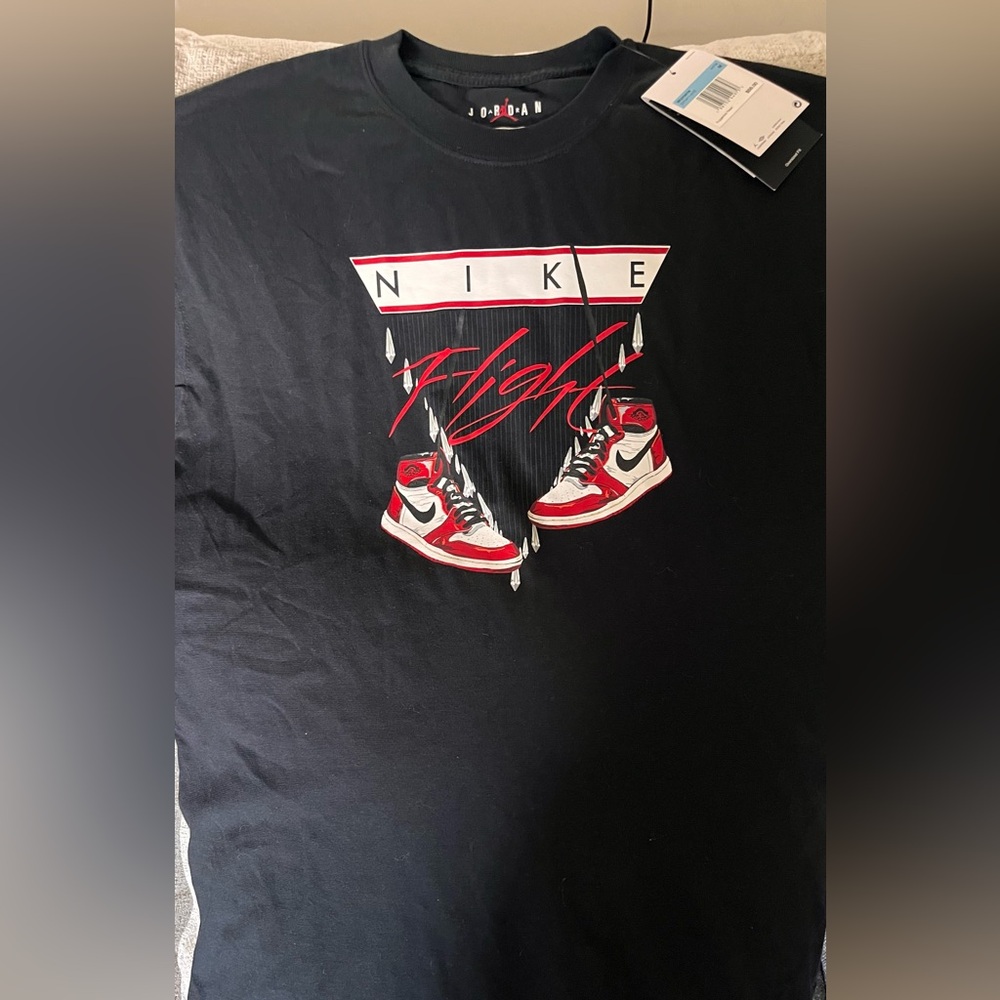 NWT Nike Women's Size Medium Jordan Flight Women's Oversized T-Shirt, DV1411-010